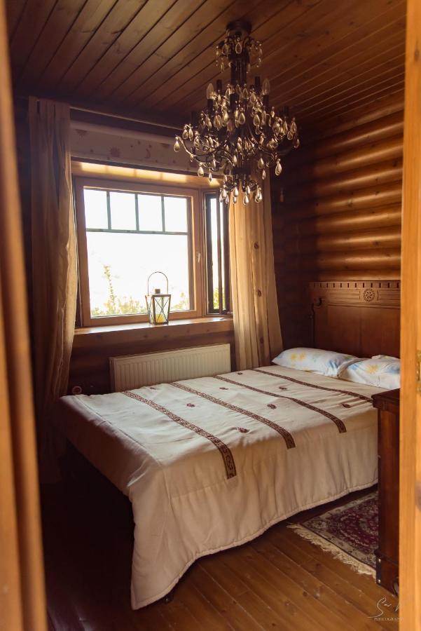 *2 Bdr Log House /Mountains/Queen Bed/Fireplace Gourri Ngoại thất bức ảnh