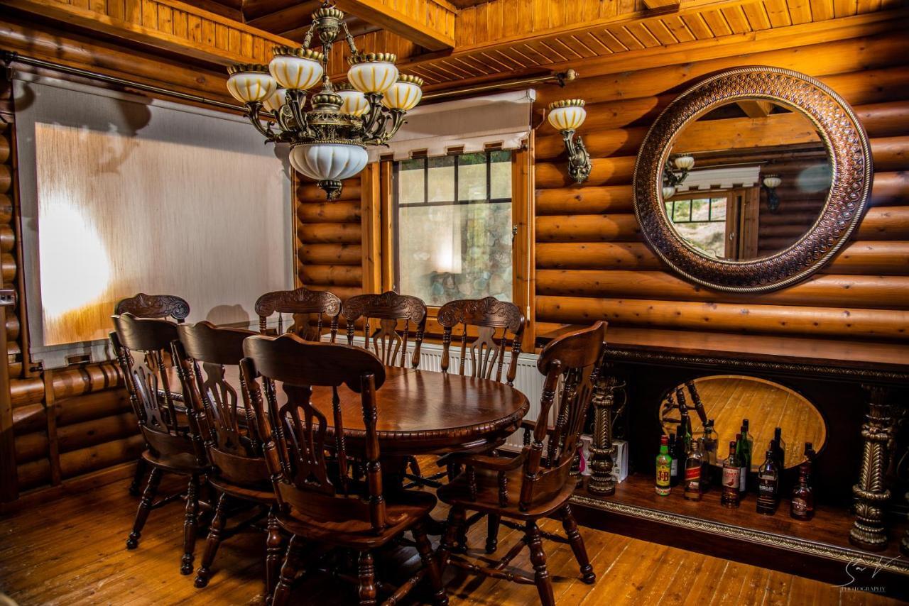 *2 Bdr Log House /Mountains/Queen Bed/Fireplace Gourri Ngoại thất bức ảnh